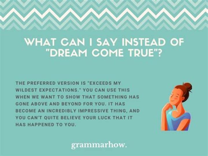 Can a dream come true?