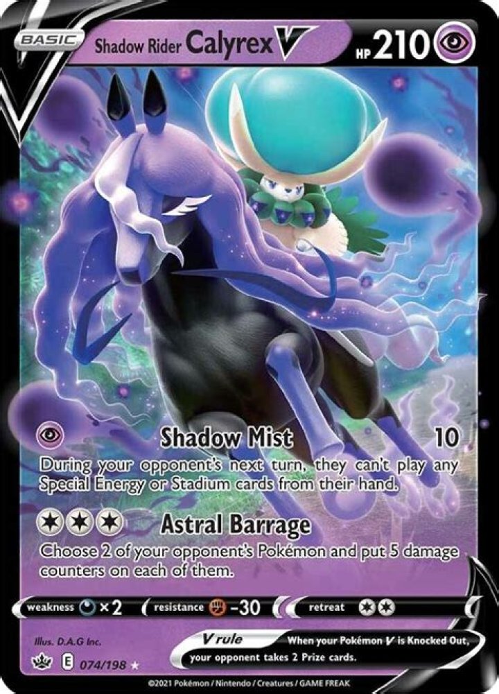 Does Calyrex have a signature move?