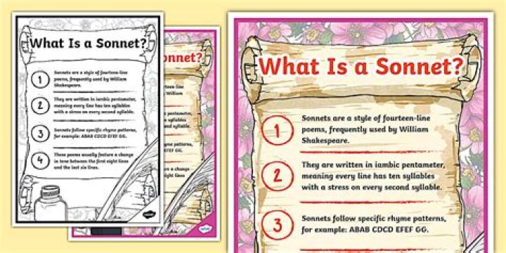 Is a sonnet?
