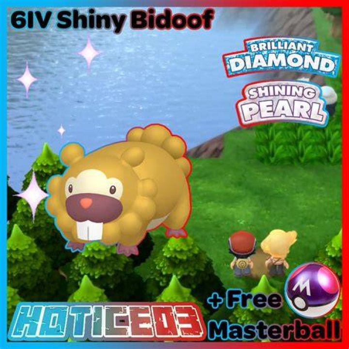 Is shiny Bidoof available?