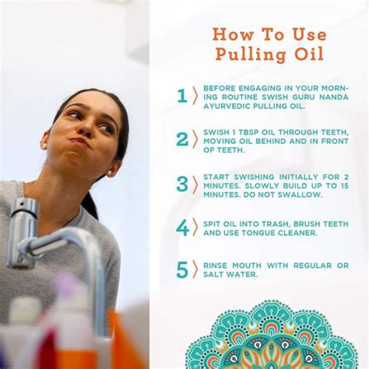 Should you rinse after oil pulling?