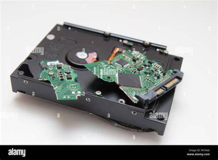 What can damage a hard drive?