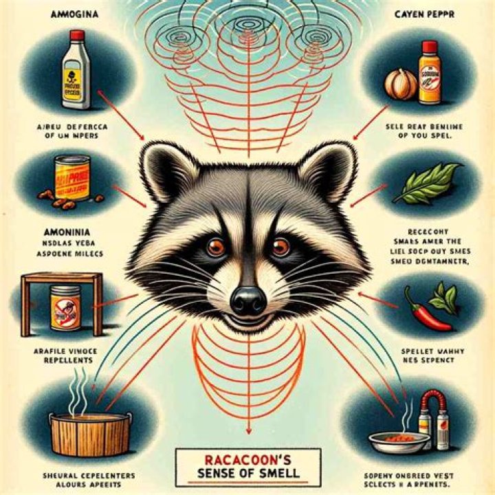 What can I spray to keep raccoons away?