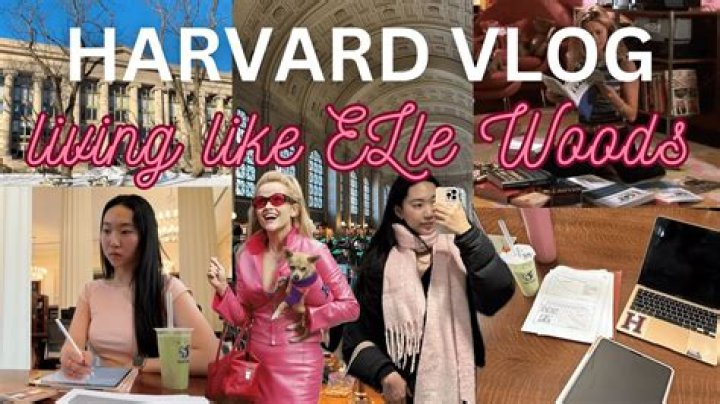 What college does Elle Woods go to before Harvard?