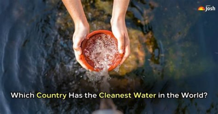 What is the cleanest water you can drink?