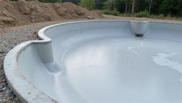 What is the next step after gunite?
