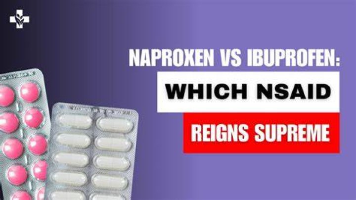Which is safer naproxen or ibuprofen?