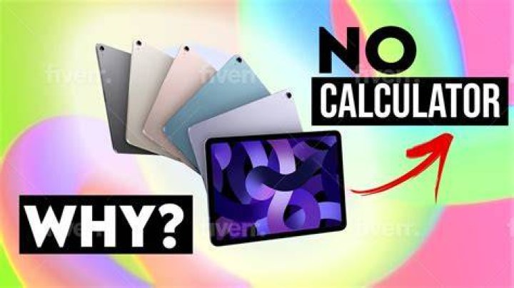 Why is there no Calculator on iPad?